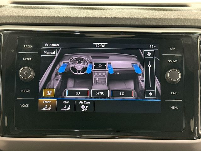 2023 Volkswagen Atlas 3.6L V6 SE w/Technology Silver at Subaru and VW of Moon Township