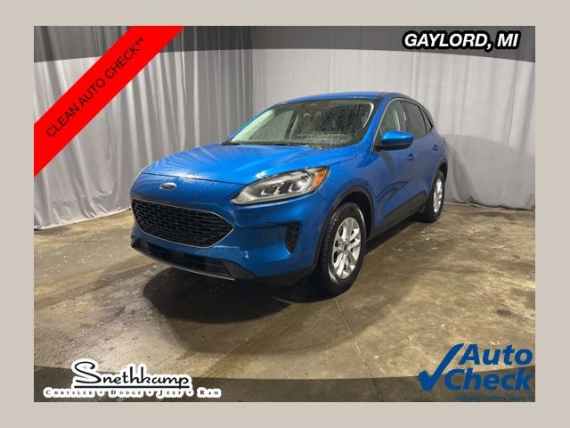 Blue 2021 Ford Escape SE AWD SUV / Crossover All-Wheel Drive 8-Speed Automatic