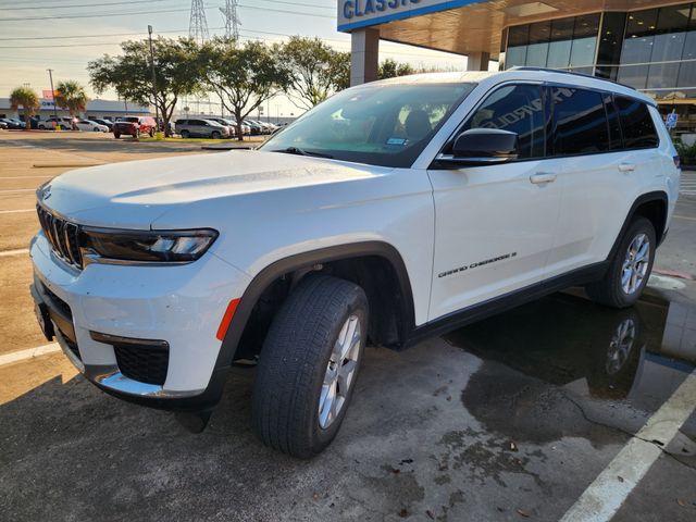 2022 Jeep Grand Cherokee L Limited White at DeMontrond Gulf Freeway