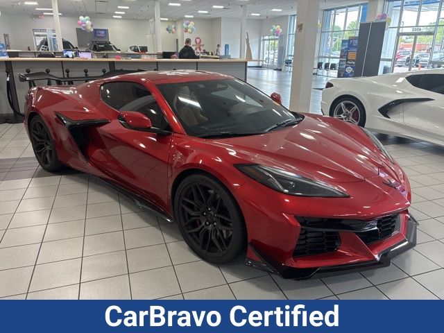 Mist 2024 Chevrolet Corvette Z06 3LZ Coupe RWD Coupe Rear-Wheel Drive 8-Speed Dual Clutch