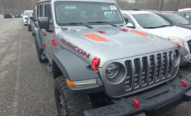 Billet Silver Metallic Clearcoat 2018 Jeep Wrangler Unlimited Rubicon 4WD SUV / Crossover Four-Wheel Drive 8-Speed Automatic