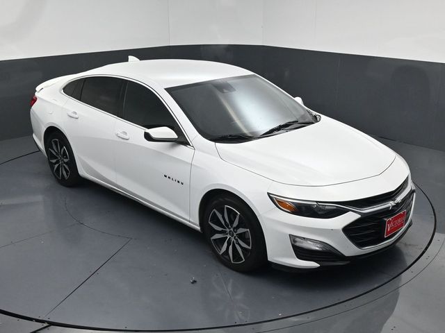 2023 Chevrolet Malibu RS White at North Houston Mitsubishi