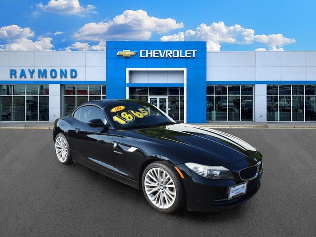 Black 2009 BMW Z4 Convertible Rear-Wheel Drive 6-Speed Automatic