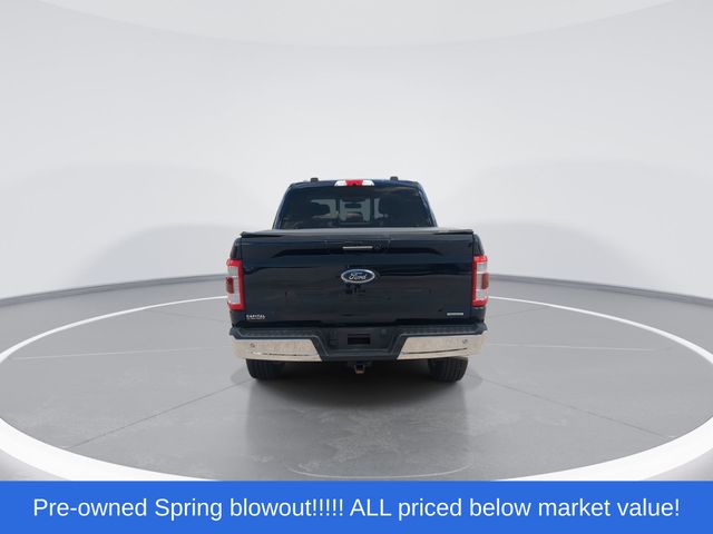 Used 2022 Blue Metallic Ford Lariat image 7