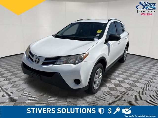 2014 Super White Toyota RAV4 LE AWD SUV