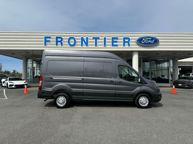 Carbonized Gray Metallic 2026 Ford Transit Cargo 250 High Roof LB AWD Van All-Wheel Drive