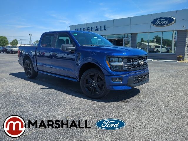 Argon Blue Metallic 2026 Ford F-150 STX SuperCrew 4WD Pickup Truck Four-Wheel Drive Automatic
