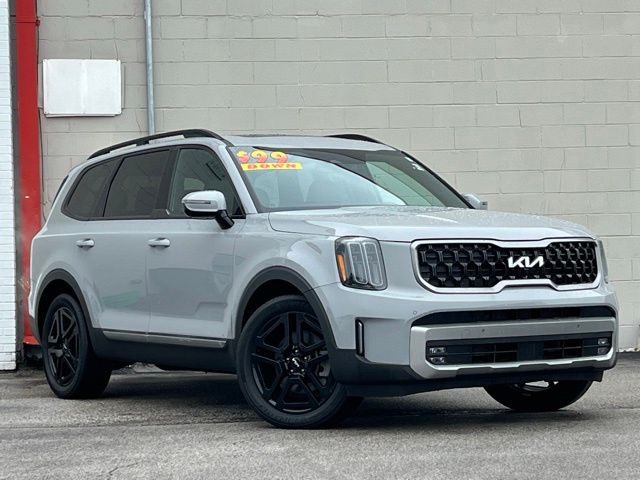Wolf Gray 2023 Kia Telluride SX X-Line AWD SUV / Crossover All-Wheel Drive 8-Speed Automatic