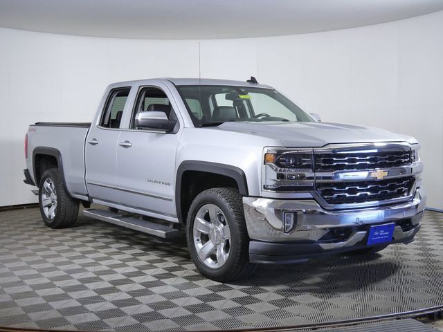 Siren Red Tintcoat 2017 Chevrolet Silverado 1500 LTZ Double Cab 4WD Pickup Truck Four-Wheel Drive 6-Speed Automatic Overdrive