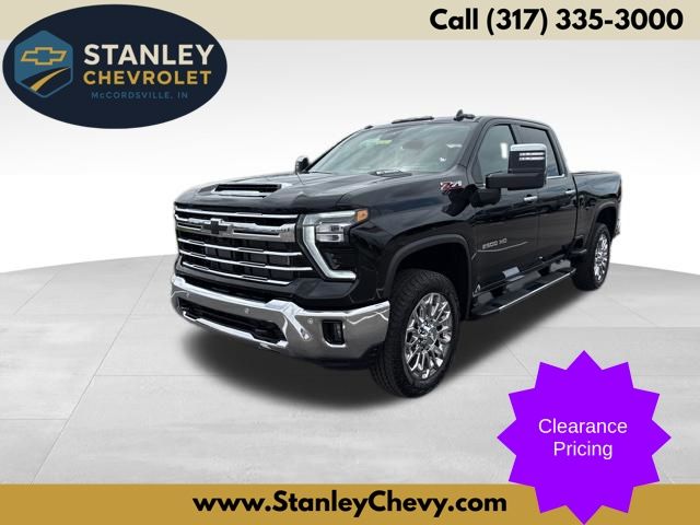 Black 2026 Chevrolet Silverado 2500HD Pickup Truck Four-Wheel Drive Automatic