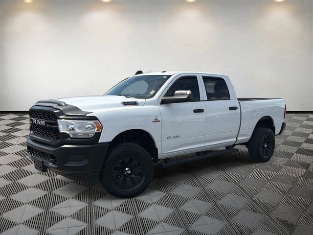 Bright White Clearcoat 2021 RAM 2500 Tradesman Crew Cab 4WD Pickup Truck Four-Wheel Drive 6-Speed Automatic