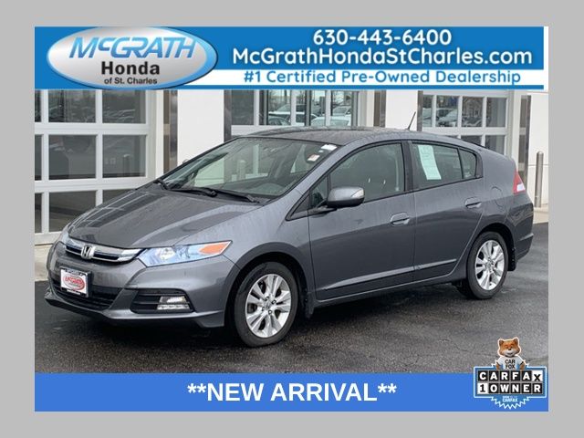 Polished Metal Metallic 2012 Honda Insight EX Hatchback Front-Wheel Drive Continuously Variable Transmission