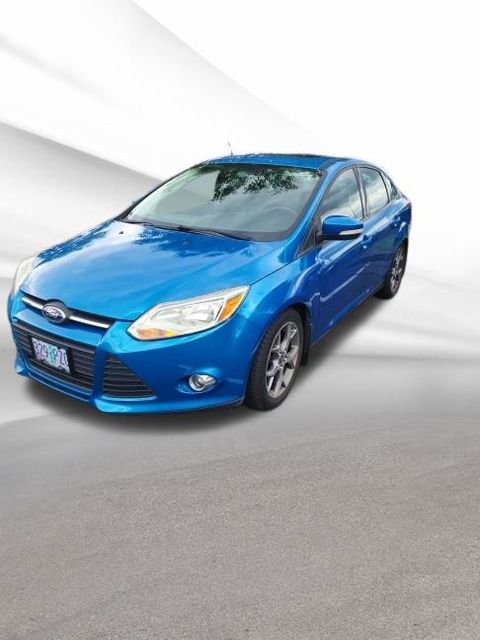 Blue Candy 2014 Ford Focus Sedan Front-Wheel Drive 6-Speed Automatic