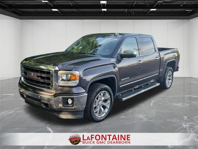 Gray (Iridium Metallic) 2015 GMC Sierra 1500 Pickup Truck Four-Wheel Drive 6-Speed Automatic Overdrive
