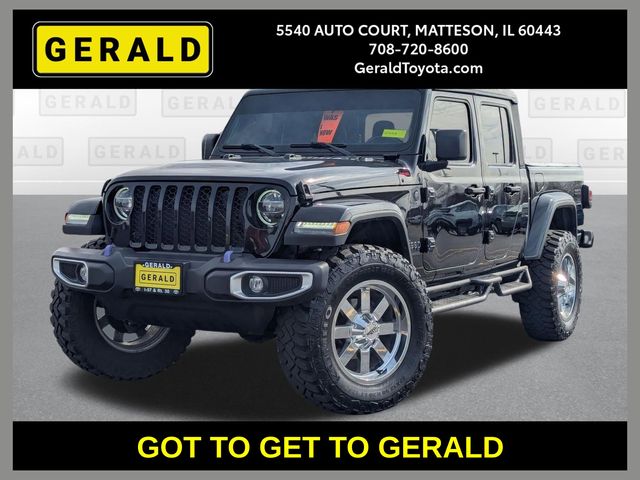 Black Clearcoat 2022 Jeep Gladiator Sport Crew Cab 4WD Pickup Truck Four-Wheel Drive 8-Speed Automatic