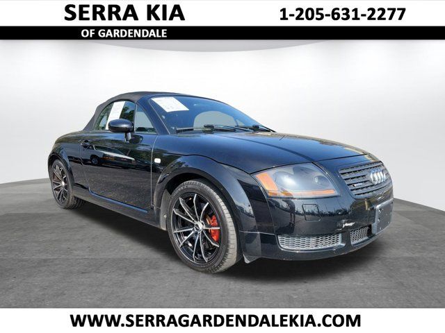 Black 2002 Audi TT Convertible All-Wheel Drive Manual