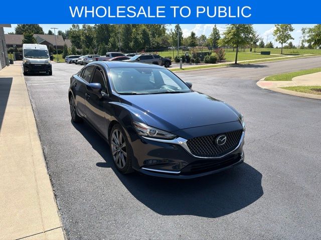Deep Crystal Blue Mica 2018 Mazda MAZDA6 Sedan Front-Wheel Drive 6-Speed Automatic