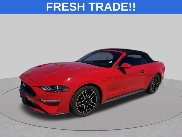Race Red 2019 Ford Mustang Convertible Rear-Wheel Drive Automatic