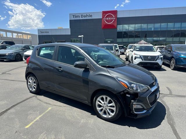 Nightfall Gray Metallic 2020 Chevrolet Spark Hatchback Front-Wheel Drive Continuously Variable Transmission
