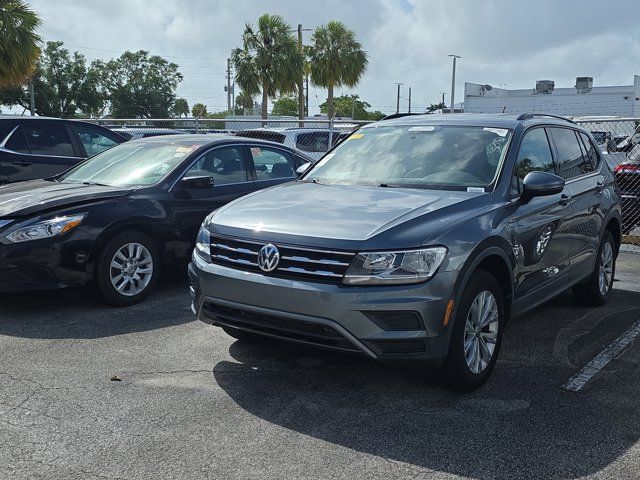 Platinum Gray Metallic 2020 Volkswagen Tiguan S FWD SUV / Crossover Front-Wheel Drive 8-Speed Automatic