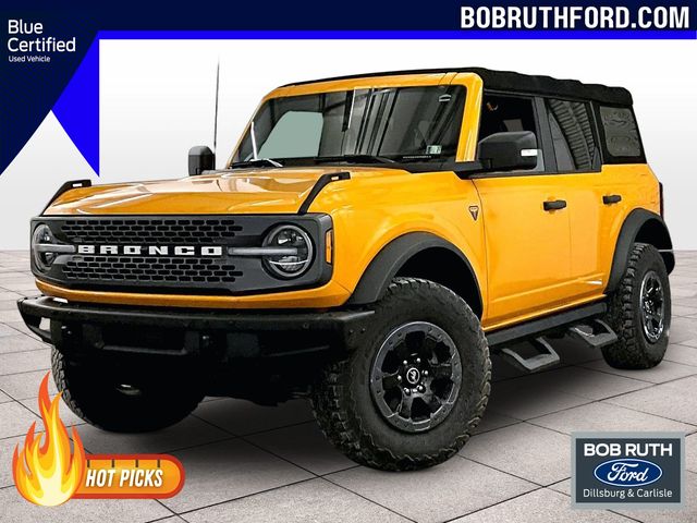 2021 Ford Bronco Badlands Orange at Luther Ford