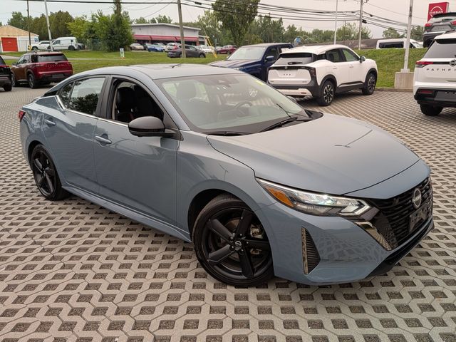 Atlantic Gray Metallic 2024 Nissan Sentra Sedan Front-Wheel Drive Continuously Variable Transmission