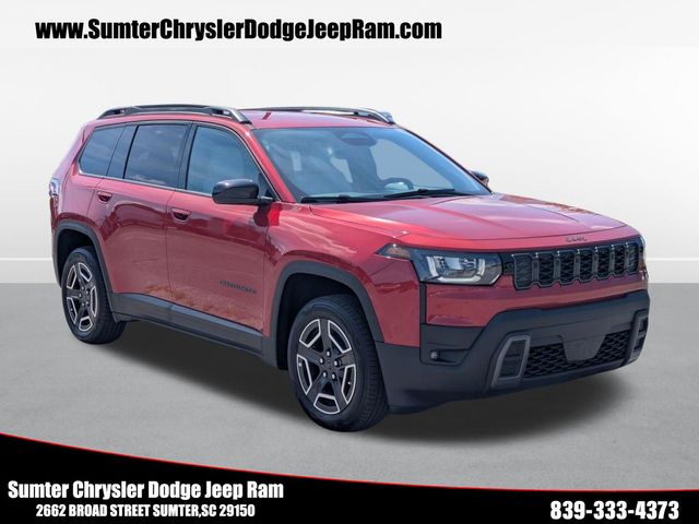 Red Hot Pearlcoat 2026 Jeep Cherokee SUV / Crossover Four-Wheel Drive Continuously Variable Transmission