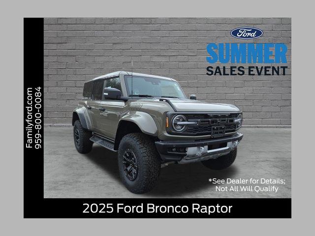 Marsh Gray 2025 Ford Bronco Raptor SUV / Crossover Four-Wheel Drive Automatic