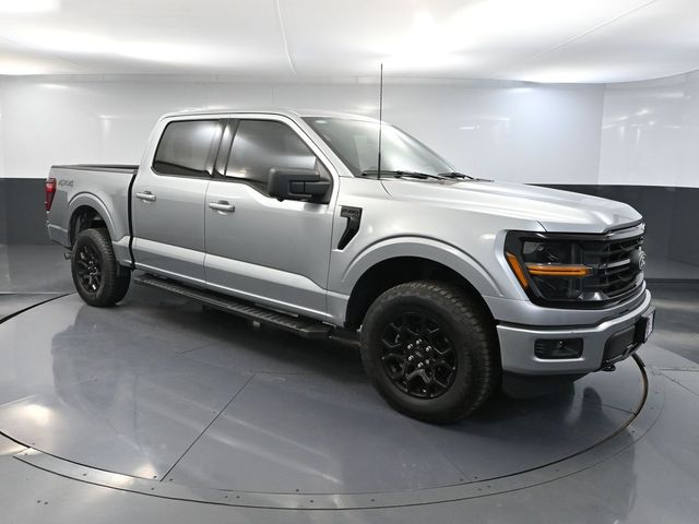 Iconic Silver Metallic 2024 Ford F-150 Pickup Truck Four-Wheel Drive Automatic