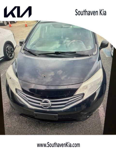 Super Black 2014 Nissan Versa Note SV Hatchback Front-Wheel Drive Continuously Variable Transmission