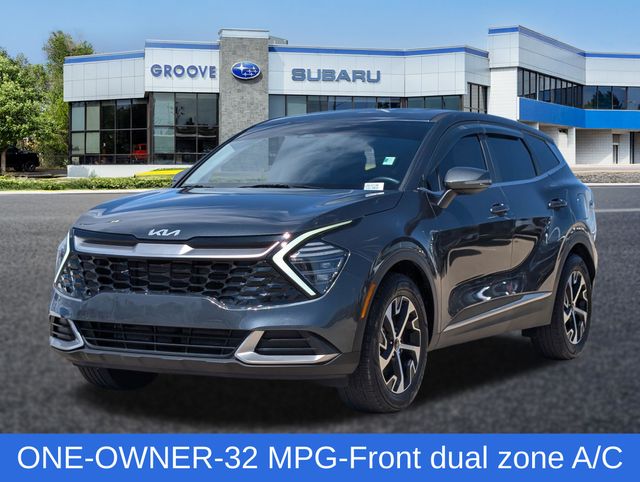 Gravity Gray 2025 Kia Sportage SUV / Crossover Front-Wheel Drive 8-Speed Automatic