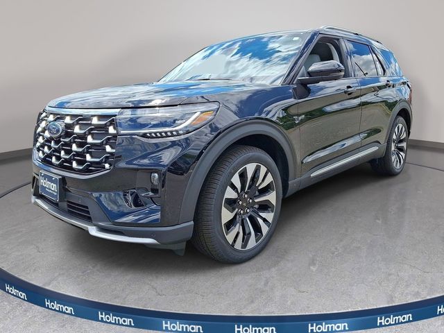 Agate Black Metallic 2026 Ford Explorer SUV / Crossover All-Wheel Drive Automatic