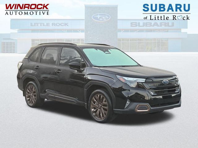 Crystal Black Silica 2026 Subaru Forester SUV / Crossover All-Wheel Drive Continuously Variable Transmission
