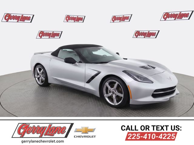 Blade Silver Metallic 2015 Chevrolet Corvette Stingray 2LT Convertible RWD Convertible Rear-Wheel Drive 8-Speed Automatic
