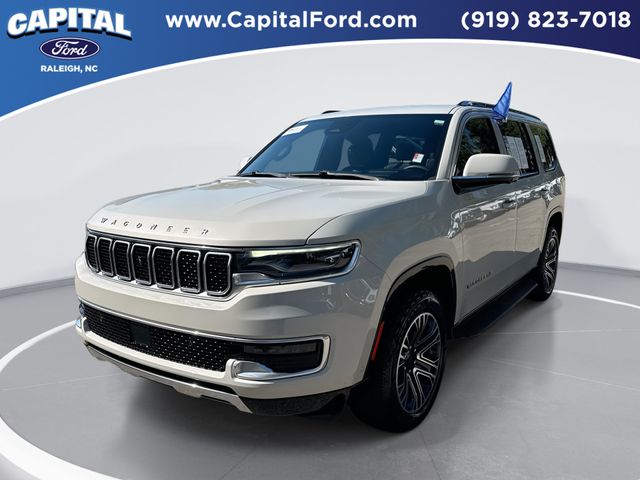Luxury White Pearlcoat 2022 Jeep Wagoneer SUV / Crossover Four-Wheel Drive 8-Speed Automatic