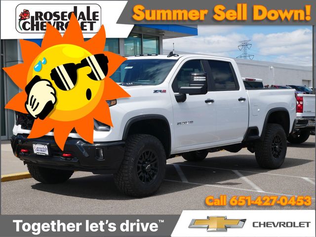 Summit White 2026 Chevrolet Silverado 2500HD Pickup Truck Four-Wheel Drive Automatic