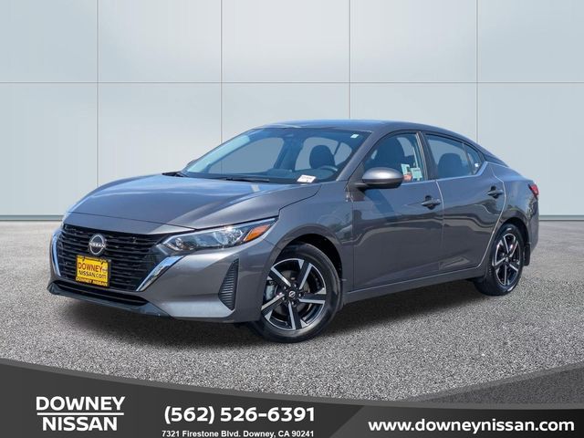 Gray (Gun Metallic) 2025 Nissan Sentra Sedan Front-Wheel Drive Continuously Variable Transmission