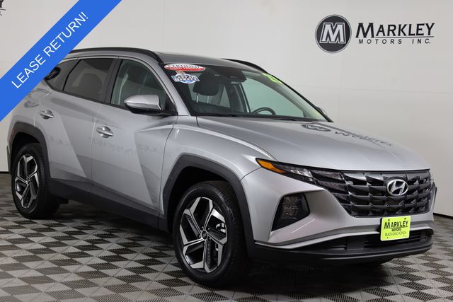 Shimmering Silver 2023 Hyundai Tucson SEL AWD SUV / Crossover All-Wheel Drive 8-Speed Automatic