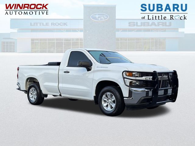 Summit White 2021 Chevrolet Silverado 1500 Pickup Truck 4X2 6-Speed Automatic Overdrive