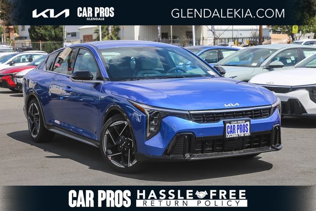 Wave Blue 2026 Kia K4 GT-Line FWD Sedan Front-Wheel Drive Continuously Variable Transmission