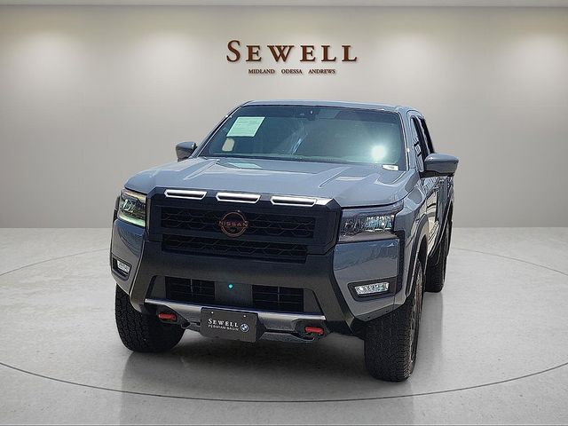 Boulder Gray Pearl 2026 Nissan Frontier Pickup Truck Four-Wheel Drive 9-Speed Automatic Overdrive