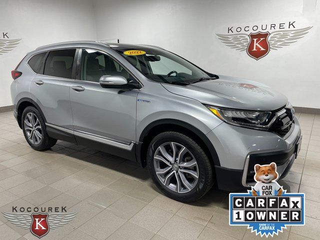 Lunar Silver Metallic 2022 Honda CR-V Hybrid SUV / Crossover All-Wheel Drive Continuously Variable Transmission