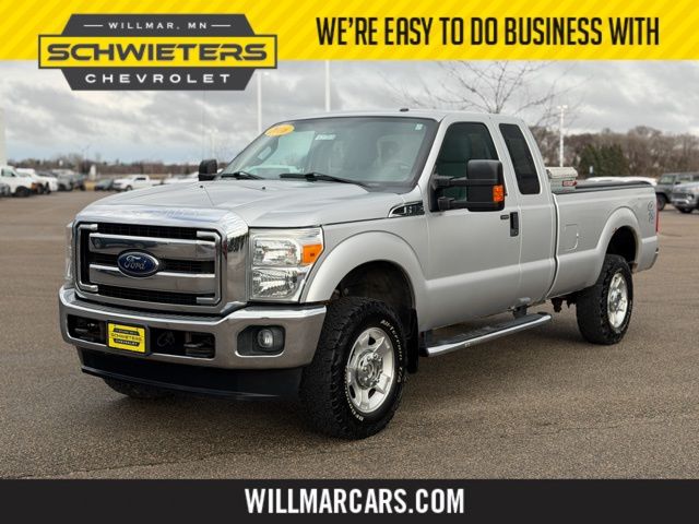Ingot Silver Metallic 2016 Ford F-350 Super Duty XLT SuperCab 4WD Pickup Truck Four-Wheel Drive 6-Speed Automatic