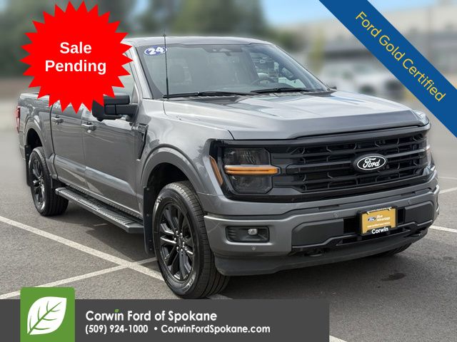 Carbonized Gray Metallic 2024 Ford F-150 Pickup Truck Four-Wheel Drive Automatic