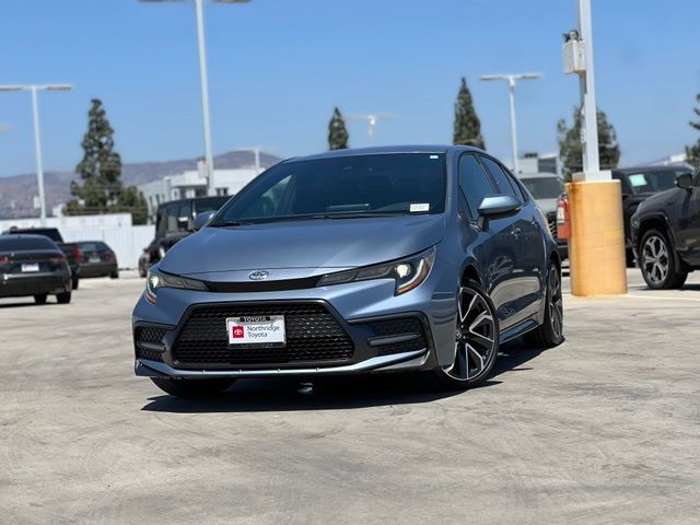 Celestite 2020 Toyota Corolla Sedan Front-Wheel Drive Continuously Variable Transmission