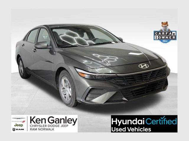 Amazon Gray 2025 Hyundai Elantra Sedan Front-Wheel Drive Continuously Variable Transmission