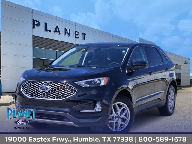 Black Metallic 2023 Ford Edge SUV / Crossover All-Wheel Drive 8-Speed Automatic