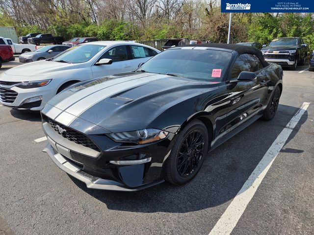 Shadow Black 2018 Ford Mustang EcoBoost Premium Convertible RWD Convertible Rear-Wheel Drive Automatic