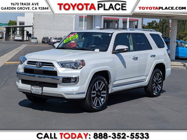 Pearl 2024 Toyota 4Runner Limited 4WD SUV / Crossover All-Wheel Drive 5-Speed Automatic