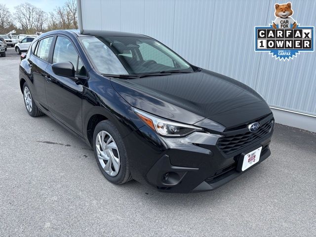 Crystal Black Silica 2024 Subaru Impreza AWD Wagon All-Wheel Drive Continuously Variable Transmission